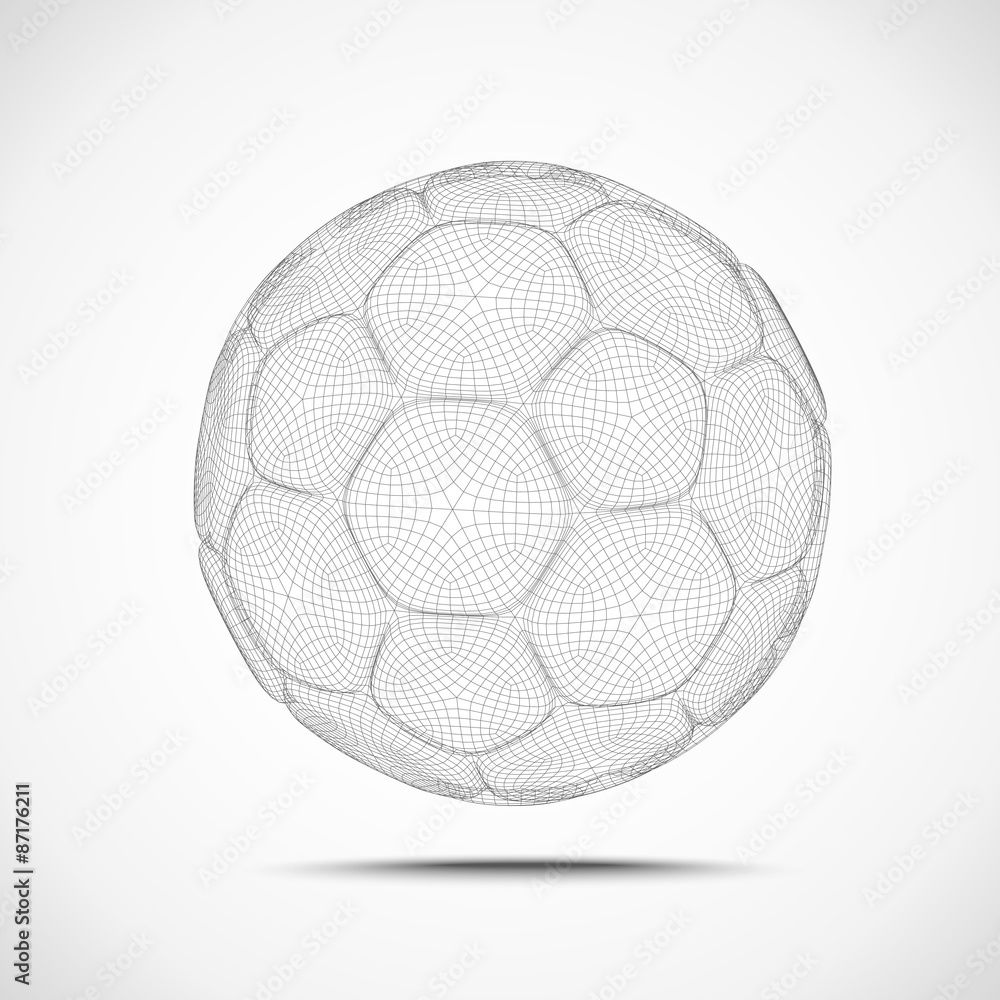 Abstract Soccer Ball Abstract Soccer Ball