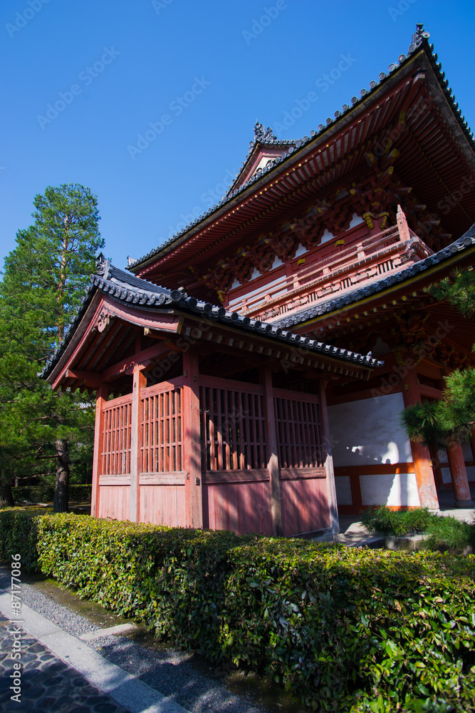 Japan Zen old temple.