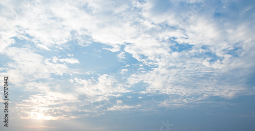 Wallpaper Mural Bule sky  on a cloudy Torontodigital.ca