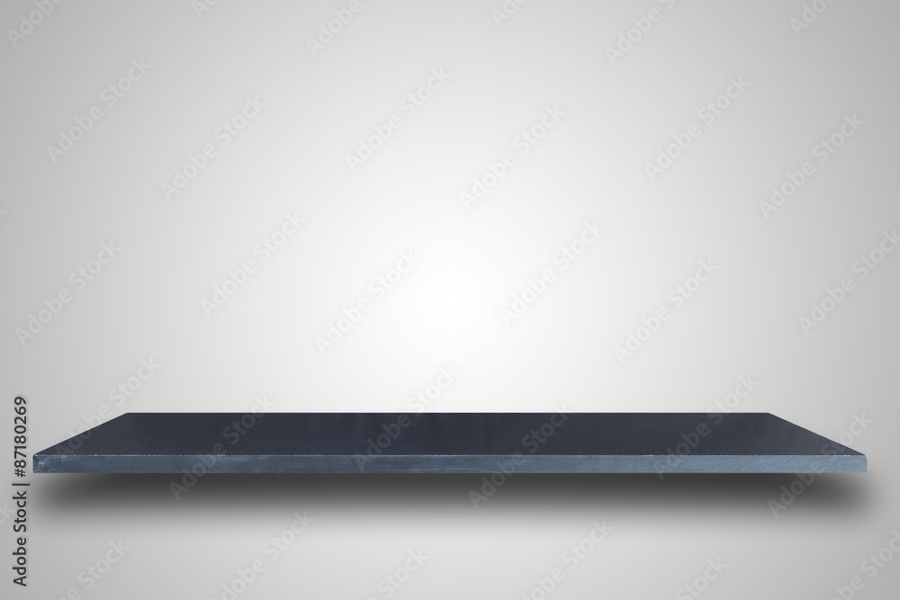 Empty top of natural stone table or counter on blank background Empty top of natural stone table or counter on blank background