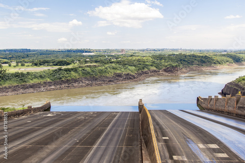 Itaipu Dam, Foz do Iguacu, Brazil. photo