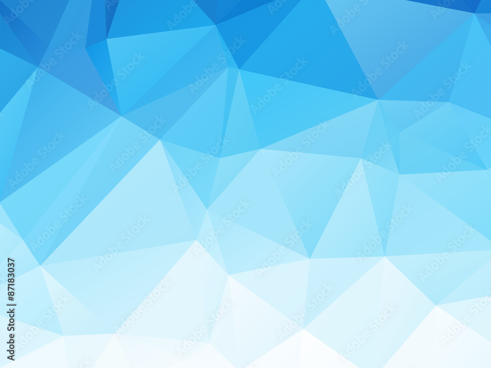 Blue Triangular Triangle Background Blue Triangular Triangle Background