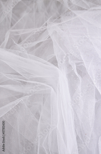 Vintage tulle chiffon texture background. wedding concept 