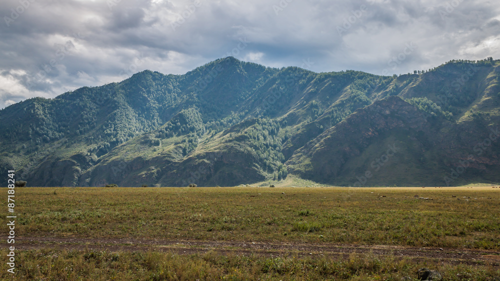 Katun river valley