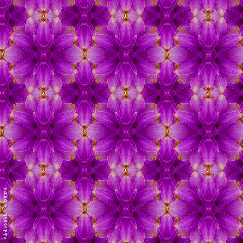 Siam Tulip seamless pattern background.