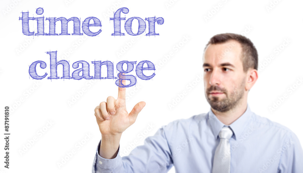 Time for change Time for change