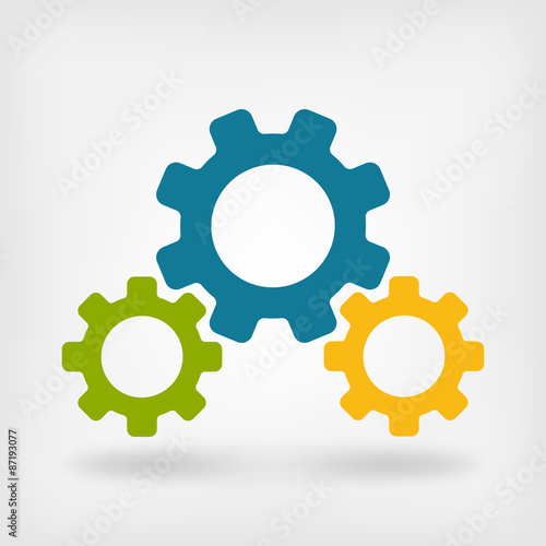 Development gears symbol