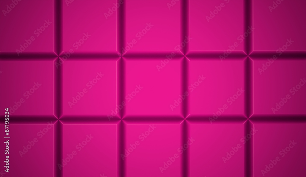 Pink abstract cubes background Pink abstract cubes background