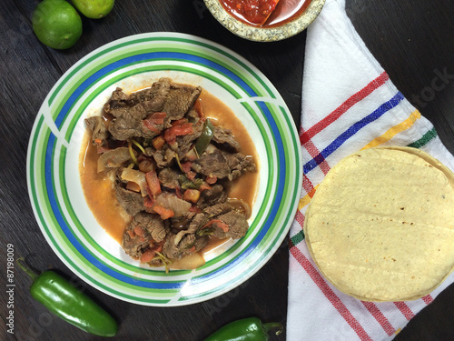 Bistec a la Mexicana
