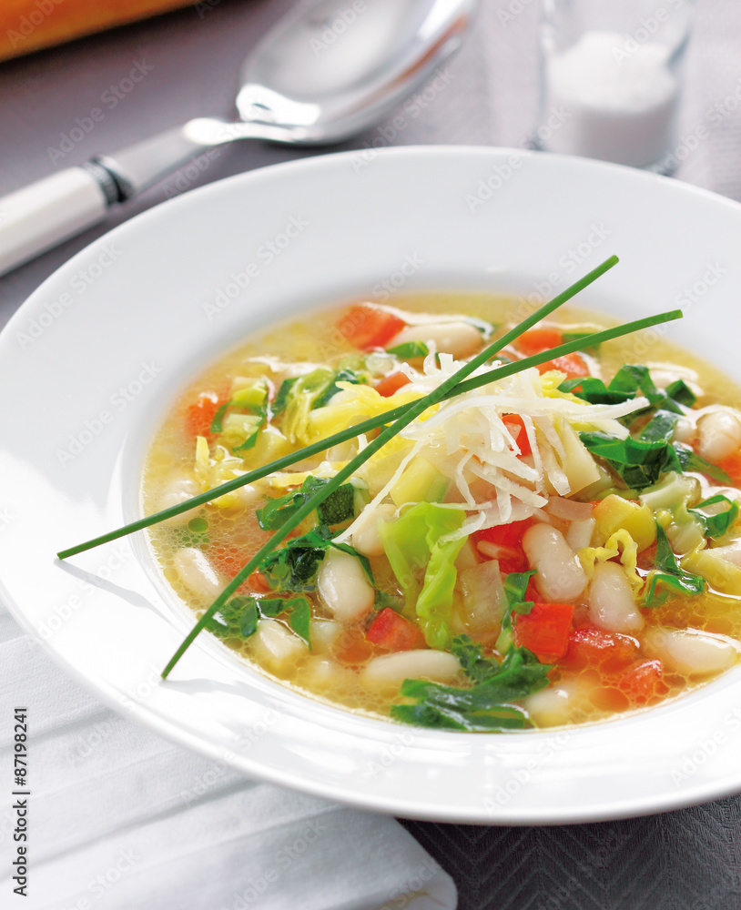 Minestrone soup Minestrone soup