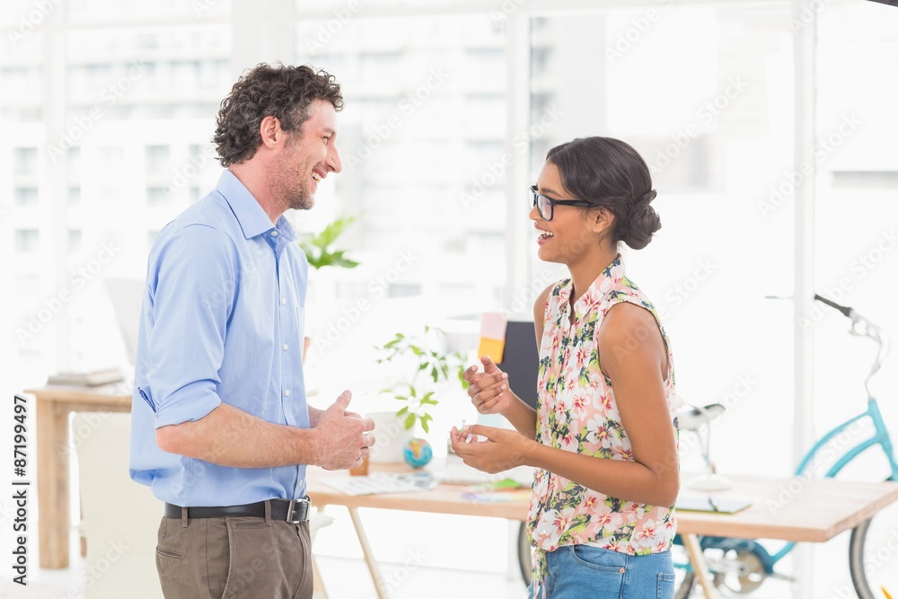 Casual business team in a meeting Casual business team in a meeting
