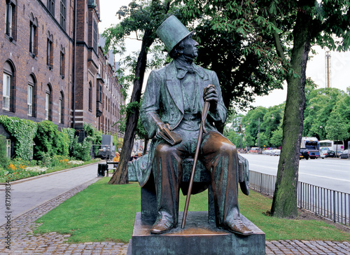 コペンハーゲンのアンデルセン像