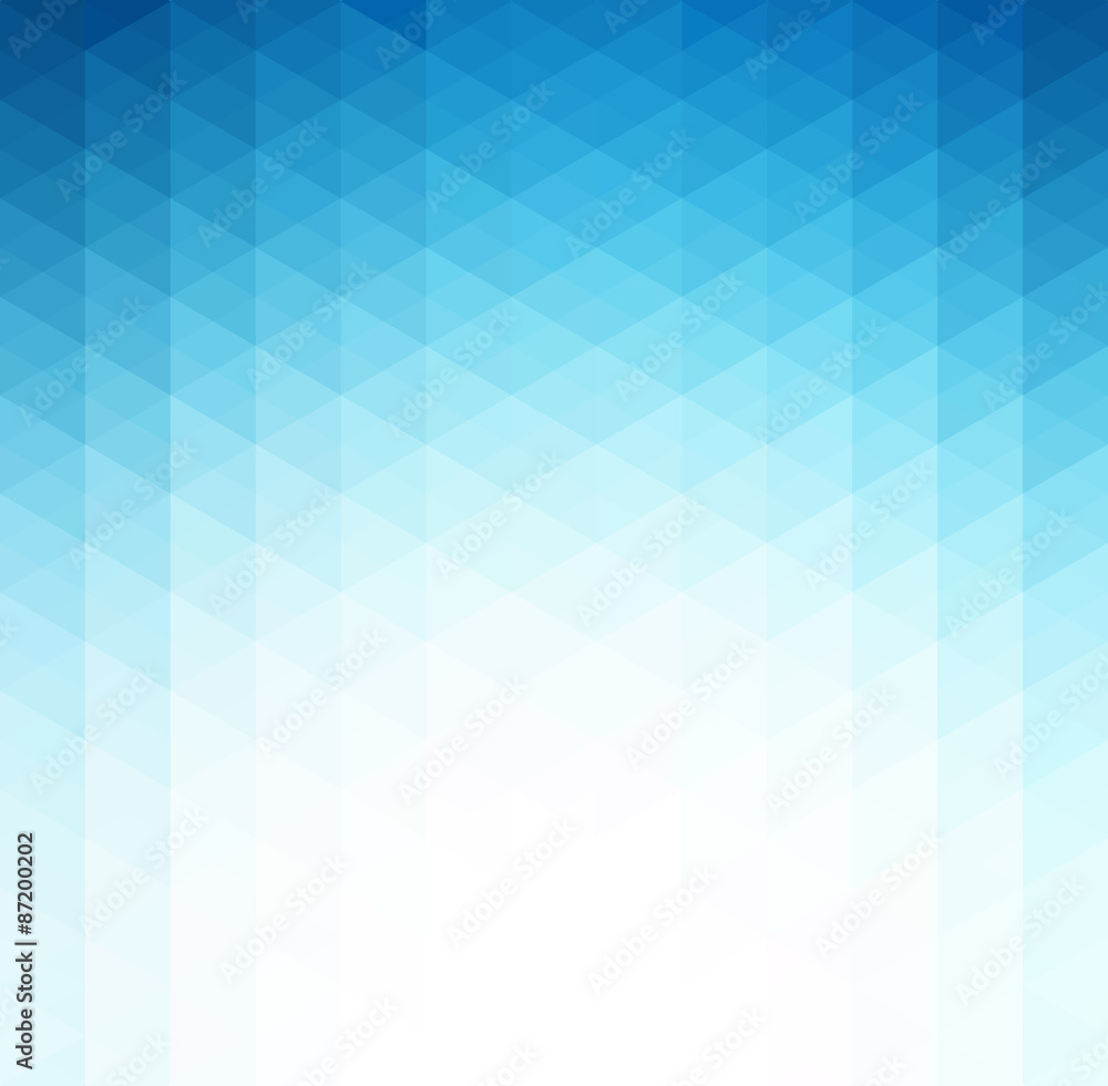 Abstract blue geometric technology background Abstract blue geometric technology background
