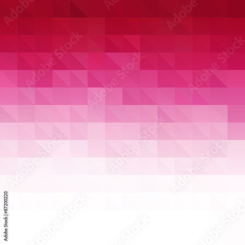 Abstract pink geometric technology background 