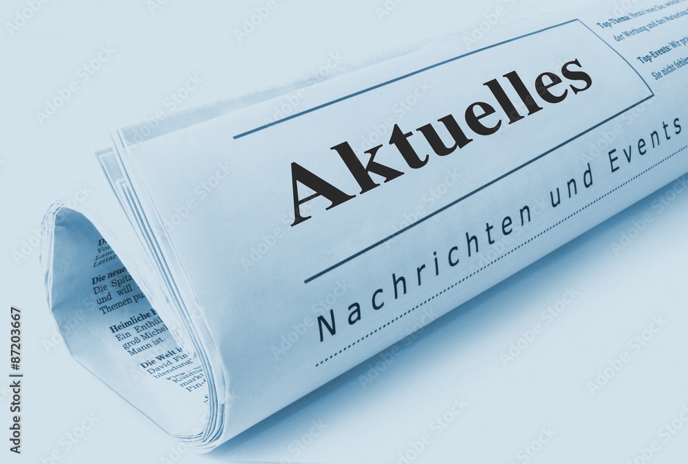 Obraz premium Aktuelles