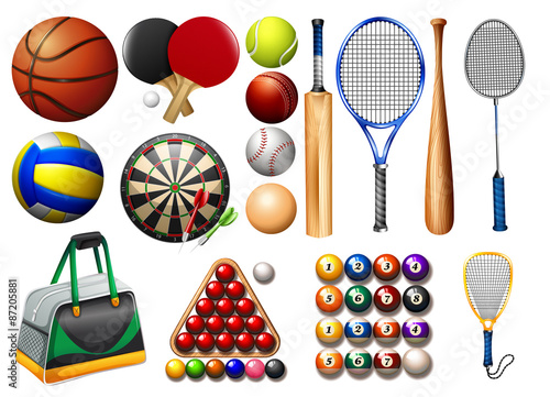 Sports equipment and balls