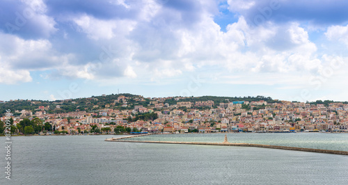 View of Agostoli Town, Kefalonia Island, Ionian Sea, Greece photo