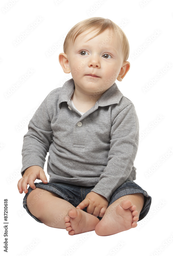 child on white child on white