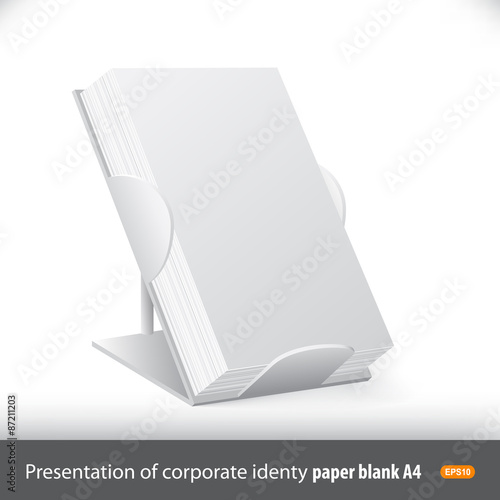 Advertising board for presentation