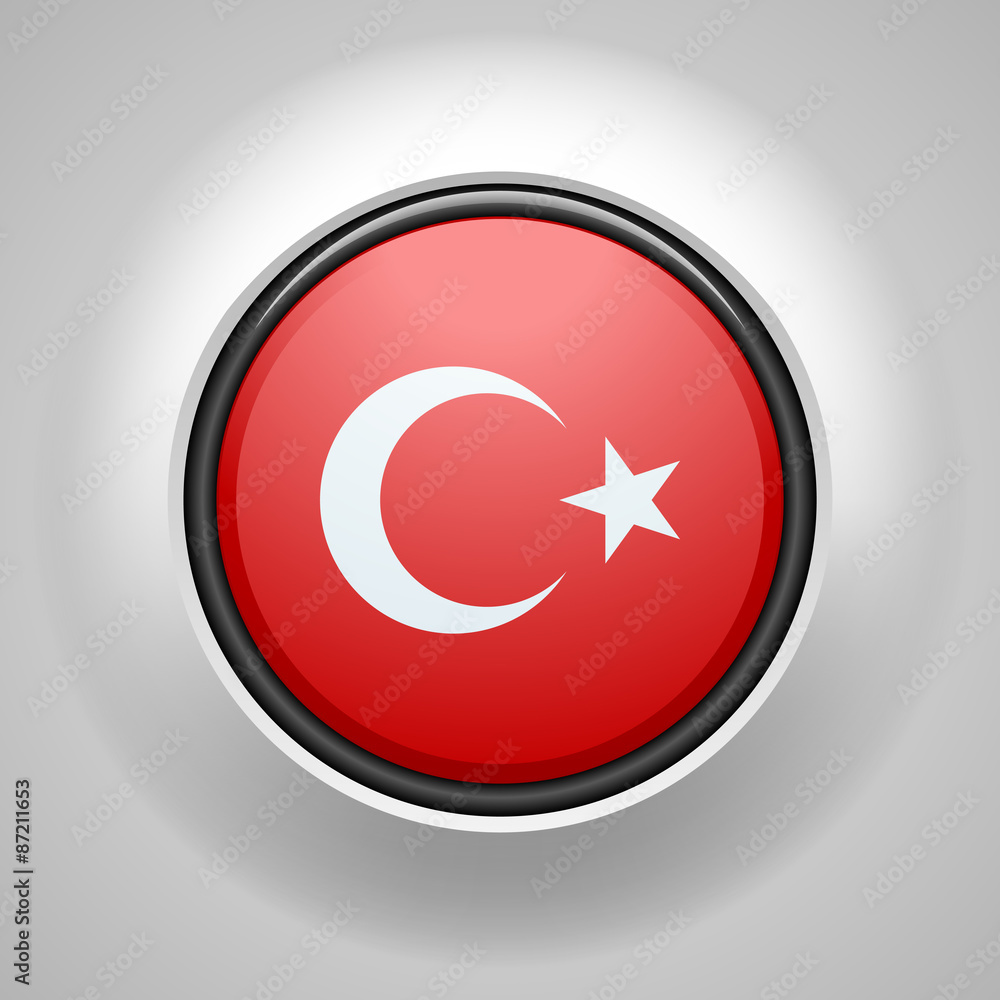 Turkey button Turkey button