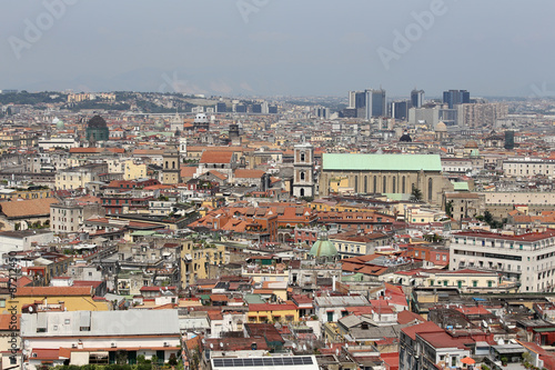 Panoramic view of Naples, Napoli, Italy © REC and ROLL