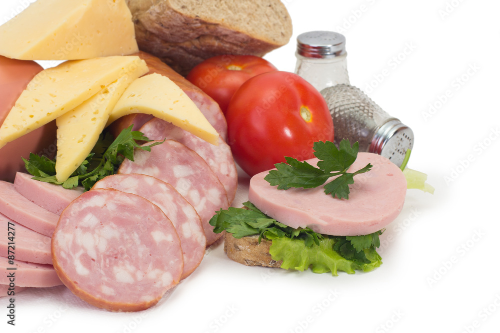 Sausage, cheese, breakfast Sausage, cheese, breakfast