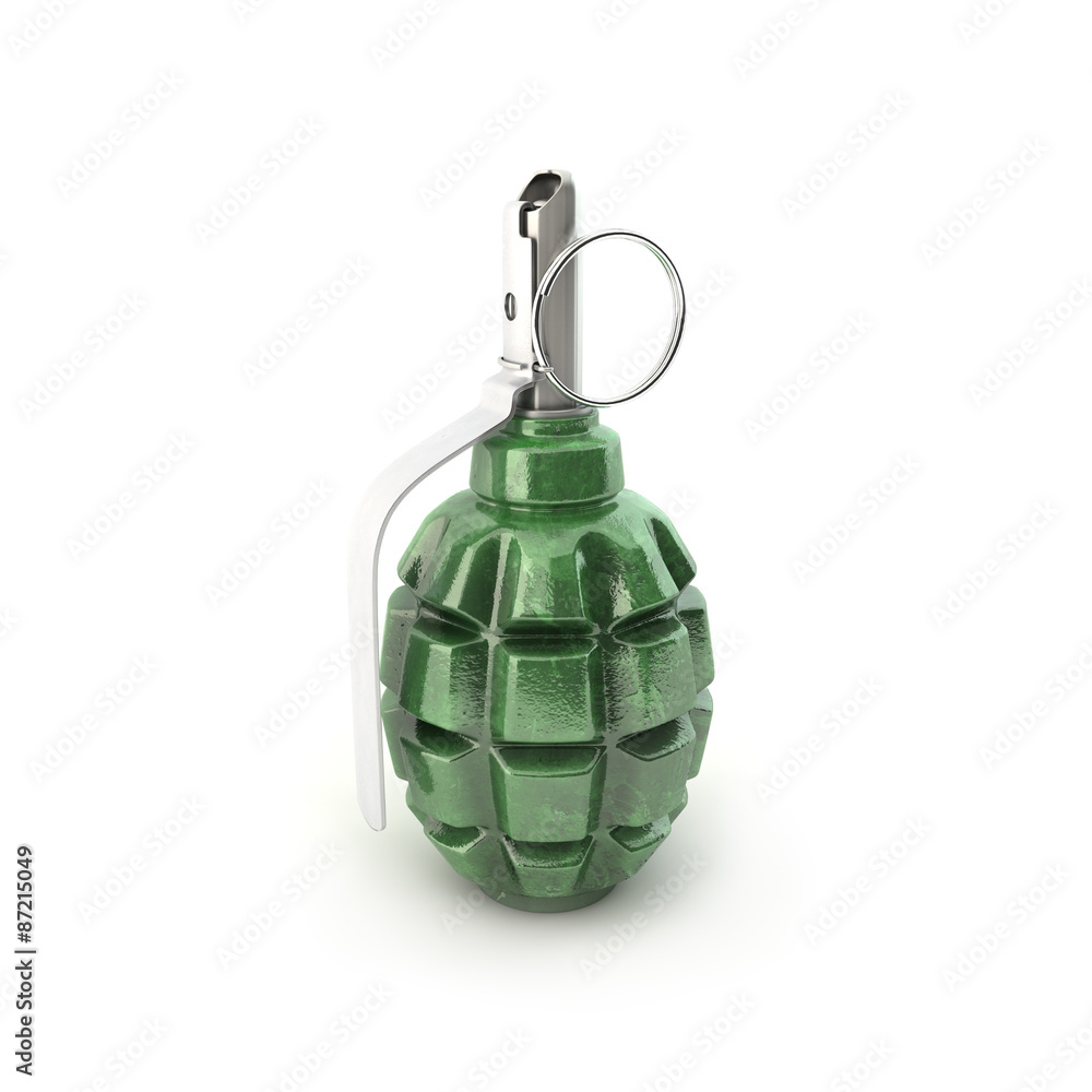 Obraz premium Grenade F-1 on a white background