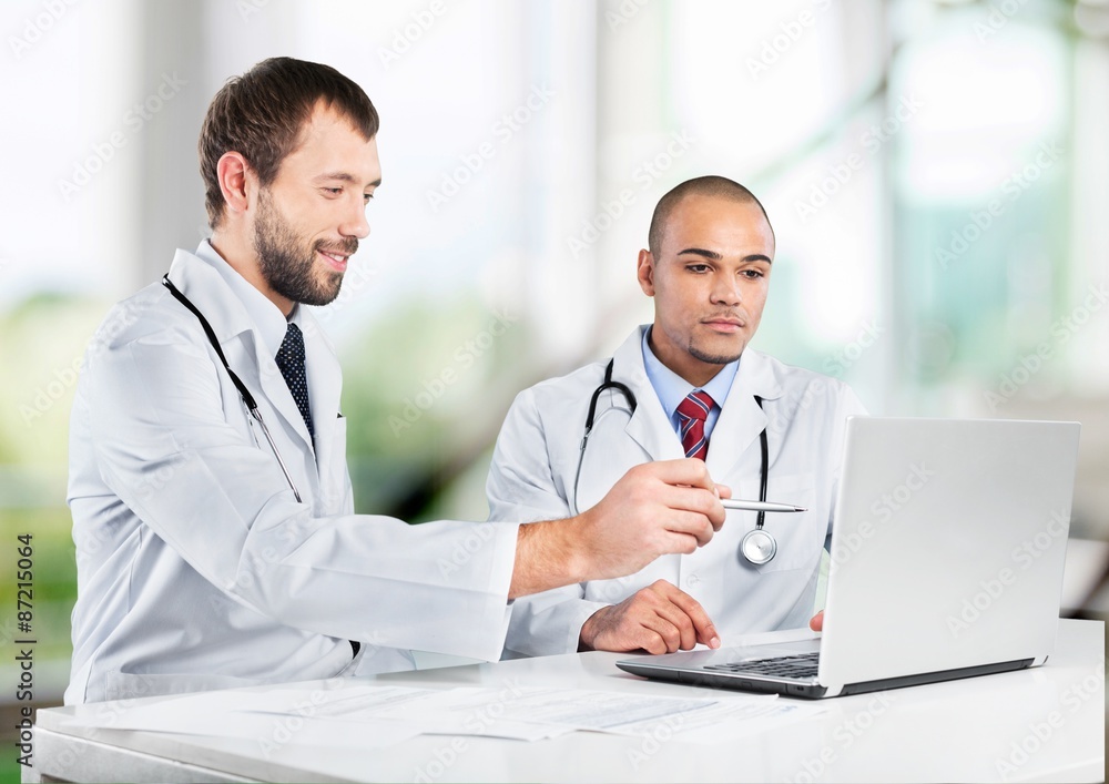 Doctor, Computer, Healthcare And Medicine. Doctor, Computer, Healthcare And Medicine.
