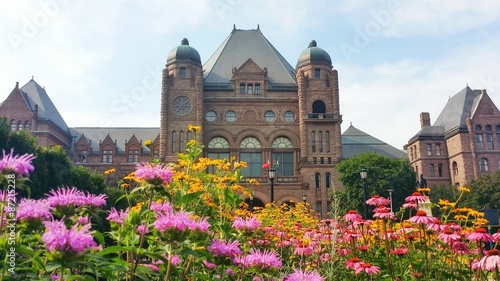 Photography Ontario Legislative Building in summertime