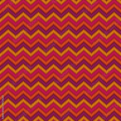 vector knitting seamless background  geometric pattern