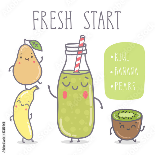 Vector illustration - Fresh start