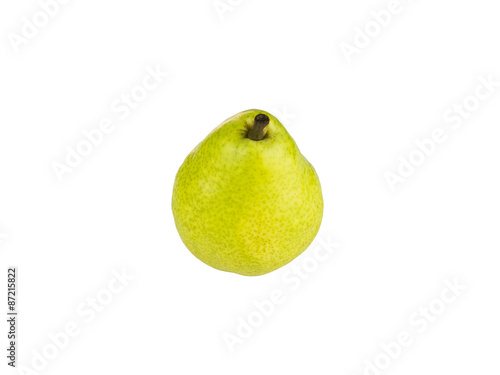 Pear Williams over white background