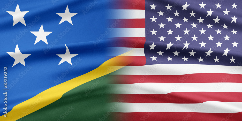 USA and Solomon Islands. USA and Solomon Islands.