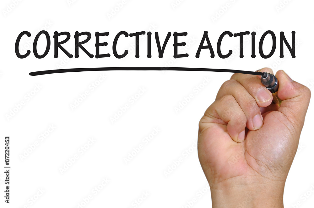 hand writing corrective action hand writing corrective action