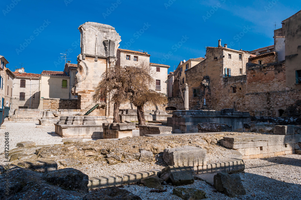 Fototapeta premium Abbatiale de Saint-Gilles du Gard