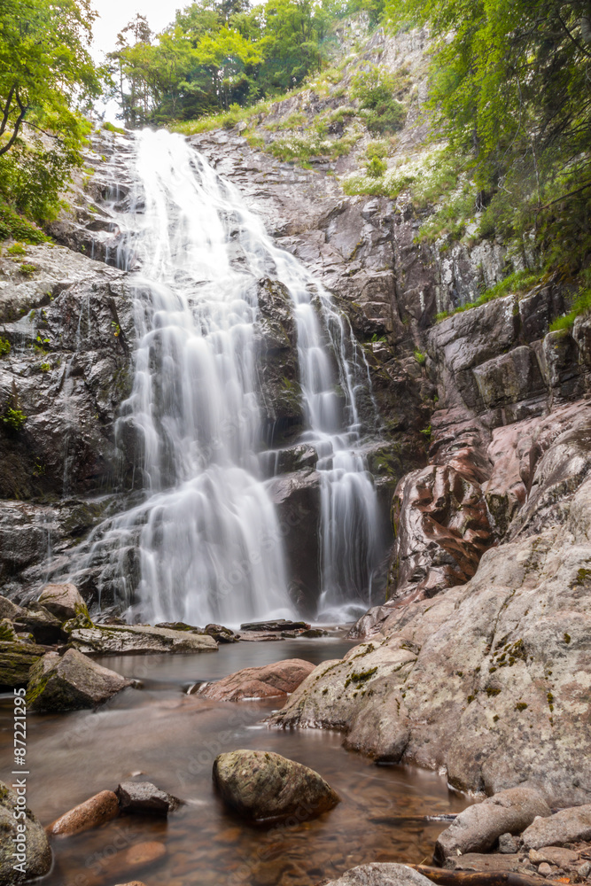 Fototapeta premium Scene from the Canyon of the waterfalls eco path