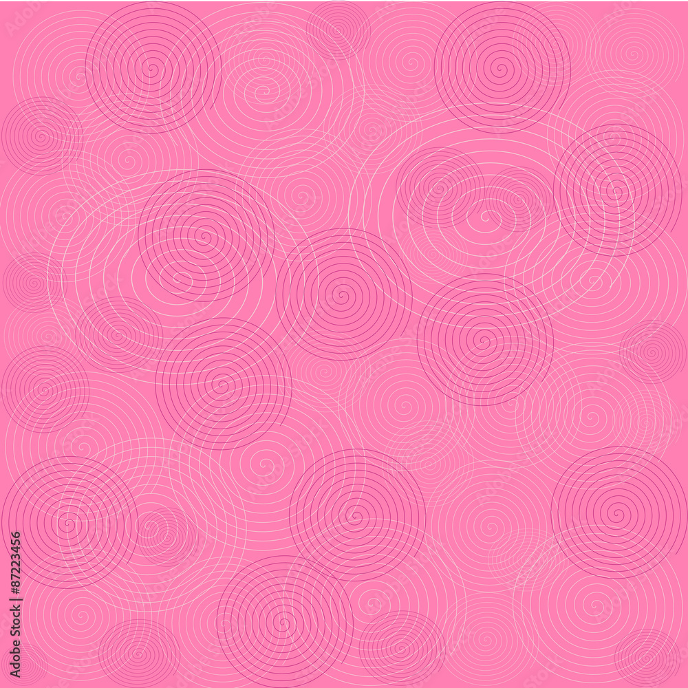 Abstract Pink Swirl Background Vector