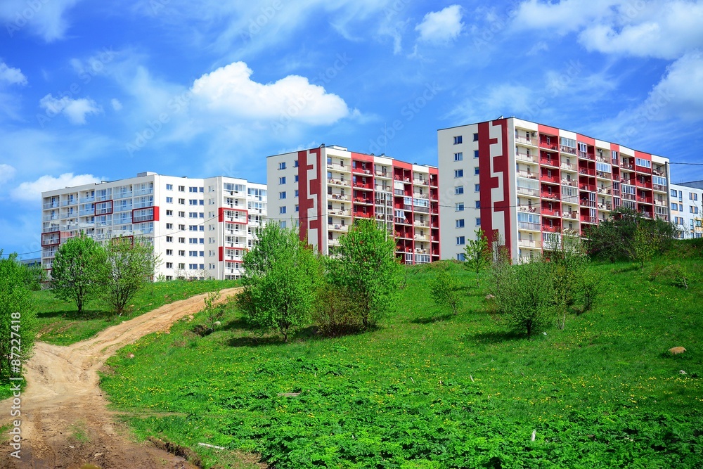 Perkunkiemis residential block - new view of Vilnius city