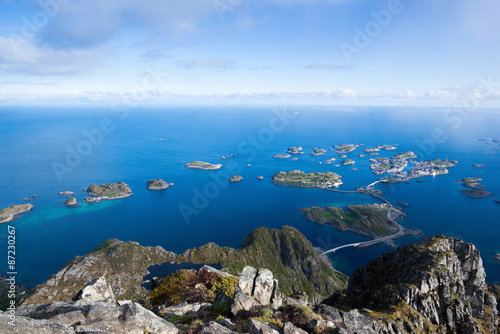 mountain view - Lofoten Islands, Norway