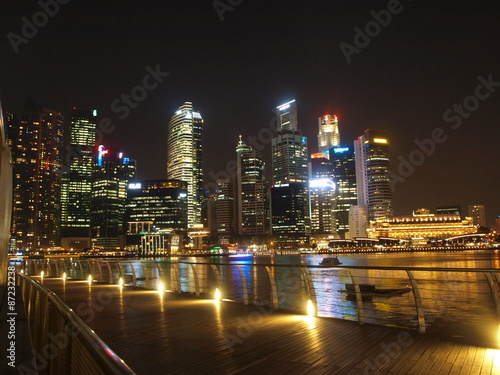 Fototapeta Naklejka Na Ścianę i Meble -  The marina at singapore