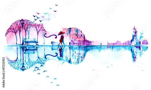 Obraz romantyczna fabuła