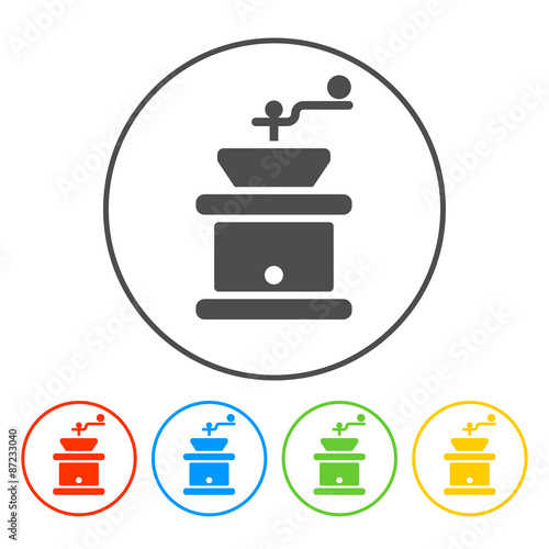 Coffee grinder icon