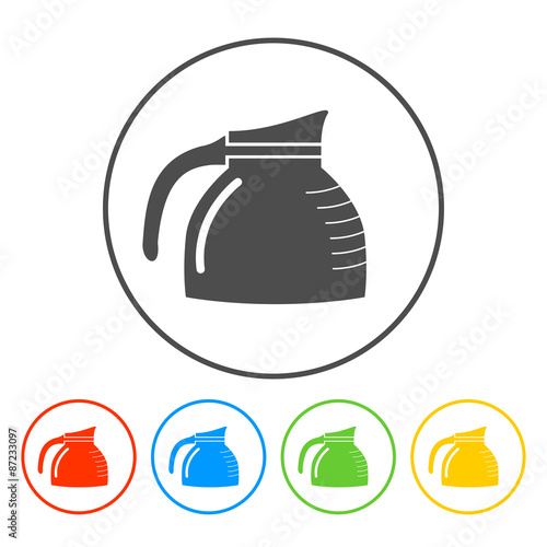 vector kettle icon