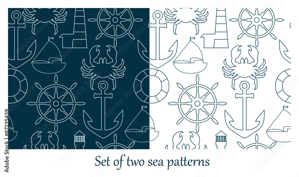 Sea patterns set
