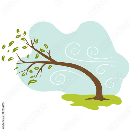 Windy Day Icon