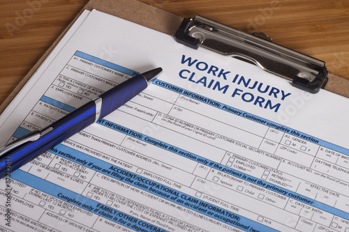 Work Injury claim form