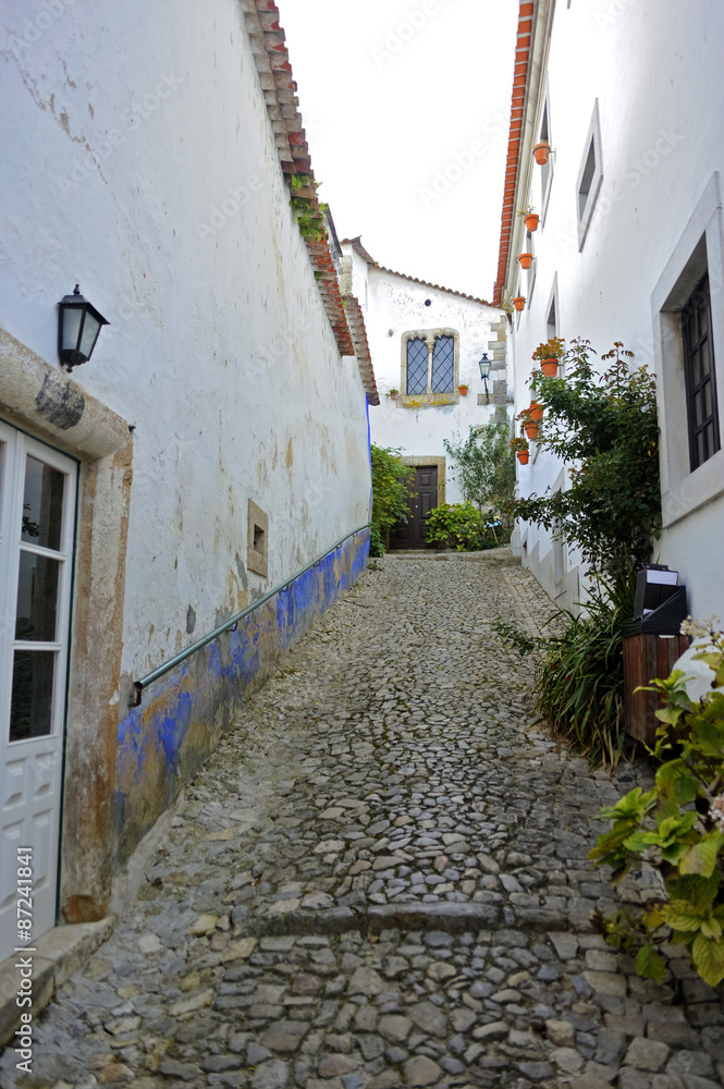 Romantic medieval village of Óbidos
