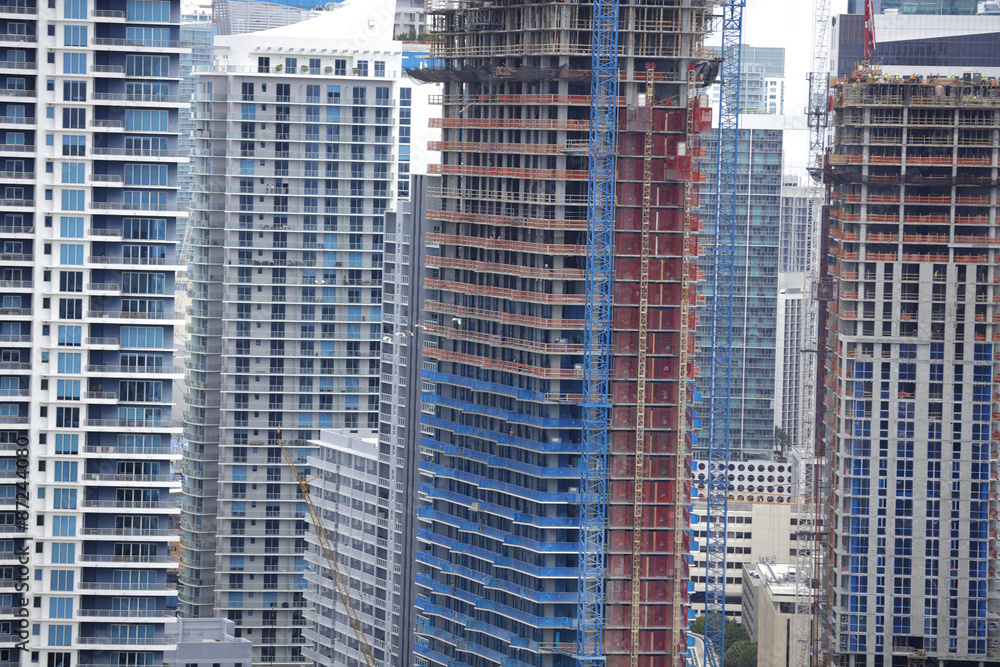 Aerial image of Brickell Miami Aerial image of Brickell Miami