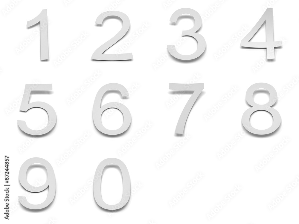 Paper numbers Paper numbers
