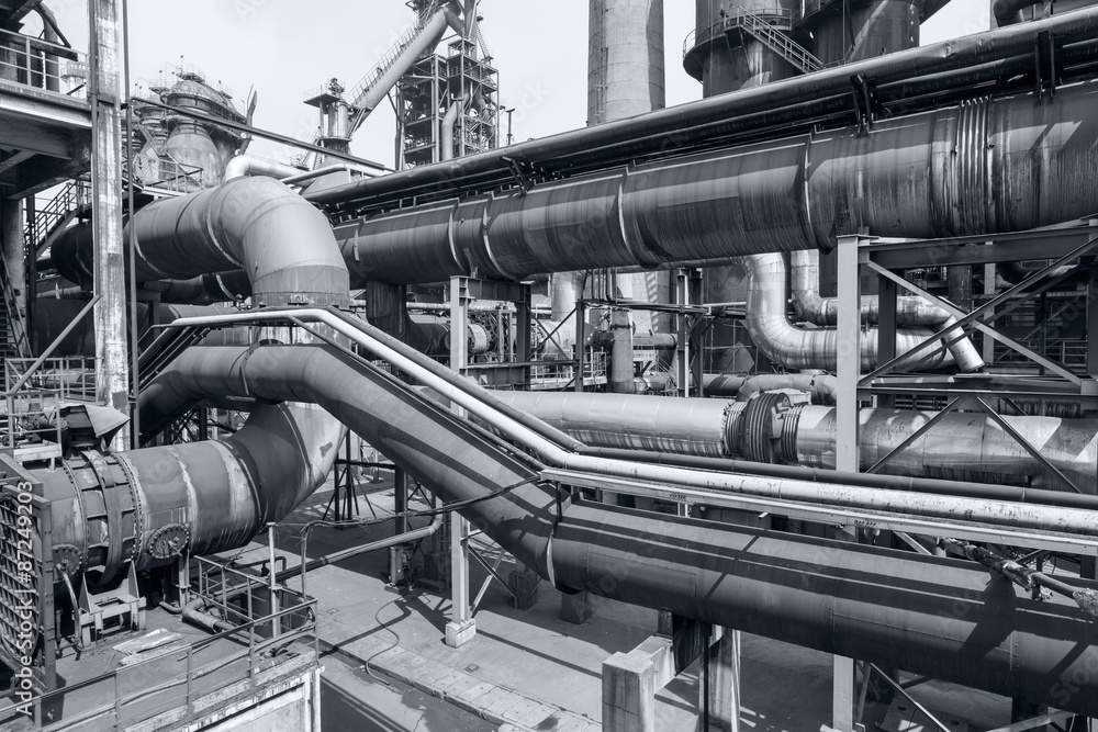 Steel mills industrial Pipeline equipment Steel mills industrial Pipeline equipment